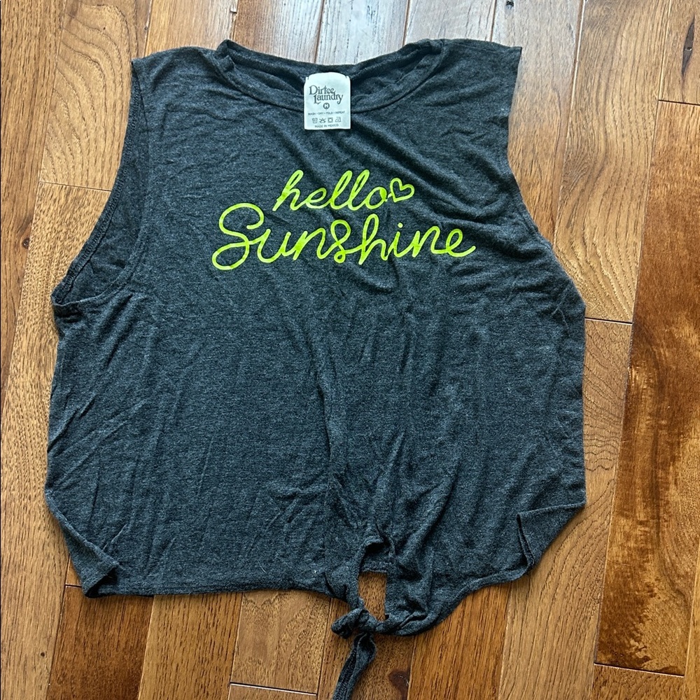 Gray ‘Sunshine’ Tank